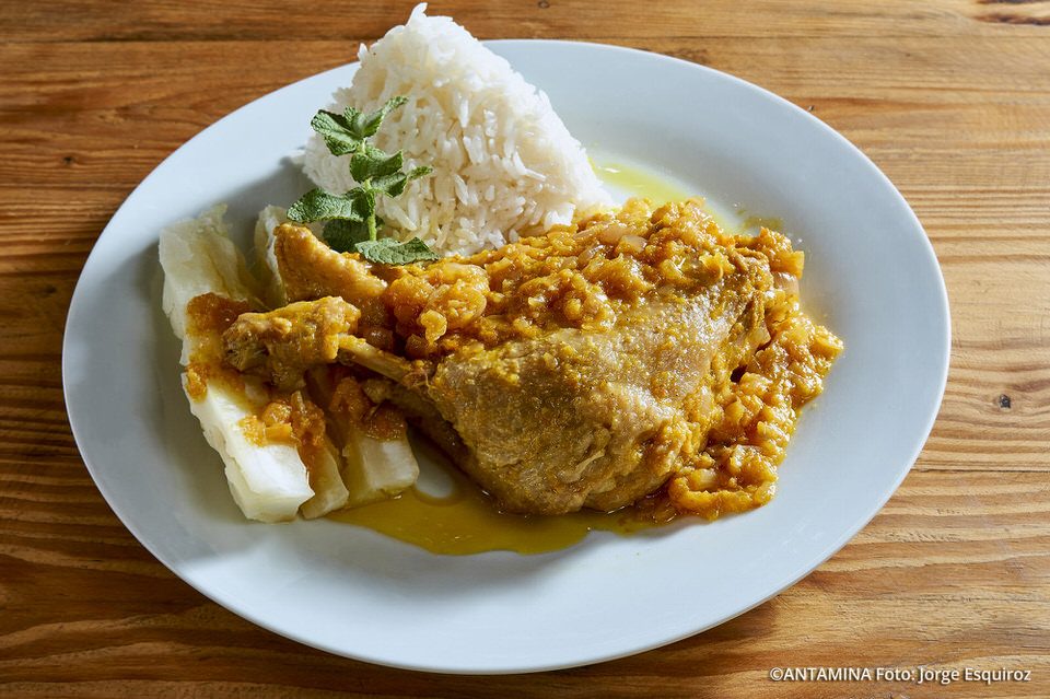 pepian pavo arroz